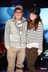 高清组图：萧亚轩谭永麟合唱彩排 用歌声征服歌迷