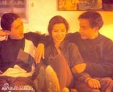 [老照片]张国荣周润发钟楚红《纵横四海》旧照