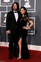 高清图：格莱美红毯独立民谣乐队Civil Wars亮相