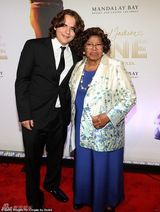 组图：普林斯携女友赴《杰克逊:独一无二》首演