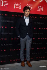 组图：陈柏霖鼓励选手自信 理想情人要独一无二