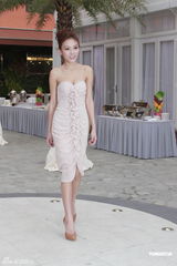 组图：嫩模何佩瑜接受隆胸疗程 向整容女星下战书