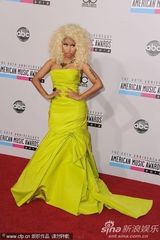 组图：全美音乐奖红毯女星争艳 比伯亲老妈鸟叔搞怪