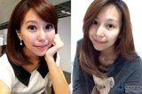 组图：清纯VS惊悚？ 台湾美女主播曝素颜照