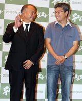 高清图：吴宇森访韩记者会 无敌者导演出席