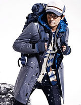 高清图：张东健汤唯携手拍冬装写真巨星范儿