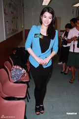 组图：《怒火2》宣传活动 胡杏儿落泪谈分手