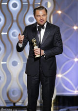 组图：莱昂纳多《华尔街之狼》获喜剧类影帝