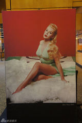 组图：戛纳举办性感女星展 梦露泰勒曝光珍贵照片