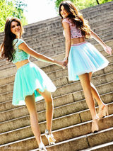 组图：17岁嫩模肯达尔-詹娜大片清新 水钻裙性感甜美