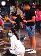 组图：大S孕期照片回顾 老公汪小菲常伴左右