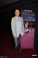 组图：江若琳宣传《高举爱》不求得奖只愿感动观众