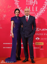 组图：众星捧场ELLE之夜 徐峥夫妇破婚变传闻