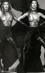 组图：名模邦辰最新写真 野性风格也魅惑