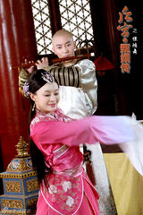 组图：《甄嬛传》上演重头戏 李东学奏笛孙俪起舞