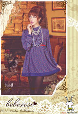 组图：藤井莉娜冬装写真 上演日系梦幻公主秀