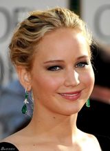 组图：詹妮弗劳伦斯礼服繁花似锦