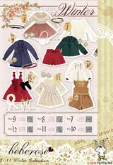 组图：藤井莉娜冬装写真 上演日系梦幻公主秀