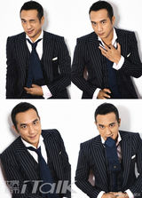 组图：黄觉杂志大片卖萌搞怪 亦动亦静男人味