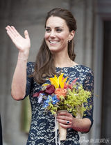 组图：凯特王妃经典微笑盘点 传递王室正能量