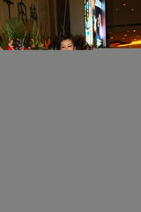 组图：周旋开独唱音乐会 梅葆玖李亚鹏捧场