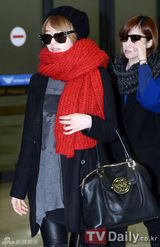 组图：韩团T-ara日本粉丝见面会圆满结束 亮相机场