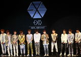 高清组图：韩国SM公司新人组合EXO出道新闻发布会