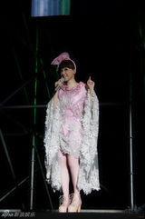 组图：陈慧娴2012南宁演唱会雨中感动落幕