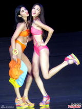 组图：2013亚洲超模总决赛 美女泳装秀火辣身材