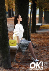 组图：小宋佳《OK》大片徜徉米兰街头时尚