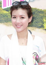 组图：陈茵媺挺陈豪新剧 男友求婚不会公开