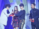 高清组图：李宇春获MTV盛典最具风格内地女歌手奖