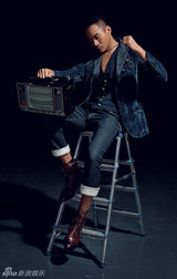 组图：高虎油画式写真 文艺嬉皮男掀潮男时尚