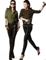 组图：朱珠再登芭莎杂志 展妩媚酷劲双面魅力