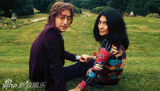 组图：盘点约翰-列侬和小野洋子的恩爱瞬间