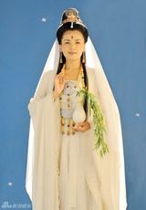 高清图：《西游记》观音像首曝光 已婚刘涛流露福态