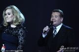 组图：第32届全英音乐奖 詹姆斯-科登怀念惠特尼