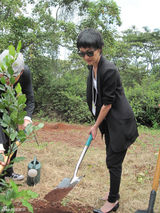 组图：周迅朱莉共赴地球首脑会议 受任亲善大使