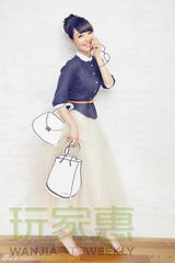 组图：白百何拍日系写真 展现精灵活泼可爱个性