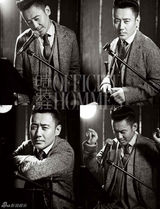 组图：吴秀波登《时装男士》封面展熟男魅力