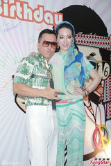 组图：群星贺甄子丹50岁生日 李嘉欣夫妇到场