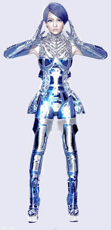 组图：张韶涵新造型变机器人 私人定制穿越时空