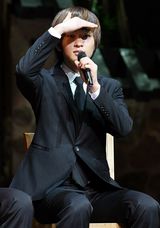 高清图：音乐剧《勇敢的兄弟》发表会 主演集体出席