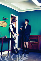 高清图：EXO-M拍时尚大片 剖白花美男小秘密