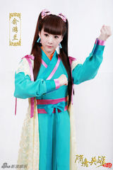 组图：《隋唐英雄3》刘梓娇粉嫩萌妆照首曝光