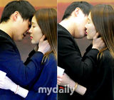 组图：金俊秀李海丽参加音乐剧《天国的眼泪》彩排