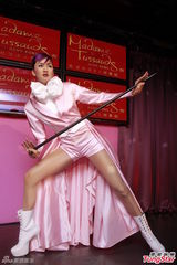 组图：梅艳芳蜡像揭幕 郭可盈彭敬慈怀念梅姐