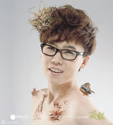 高清图：花儿朵朵10强集体拍摄新年照大秀美肩