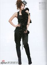 高清组图：安室奈美惠登杂志封面 夏日装扮钟爱蕾丝装