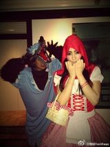 组图：陈奕迅陈冠希等晒万圣节奇异装扮